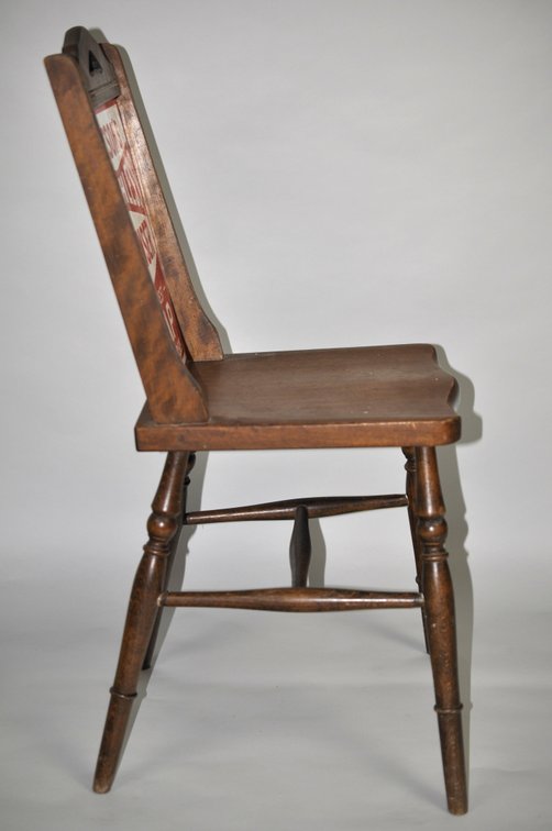 Vintage Watson's Matchless Cleanser Advertising Chair, photo 10 of 12