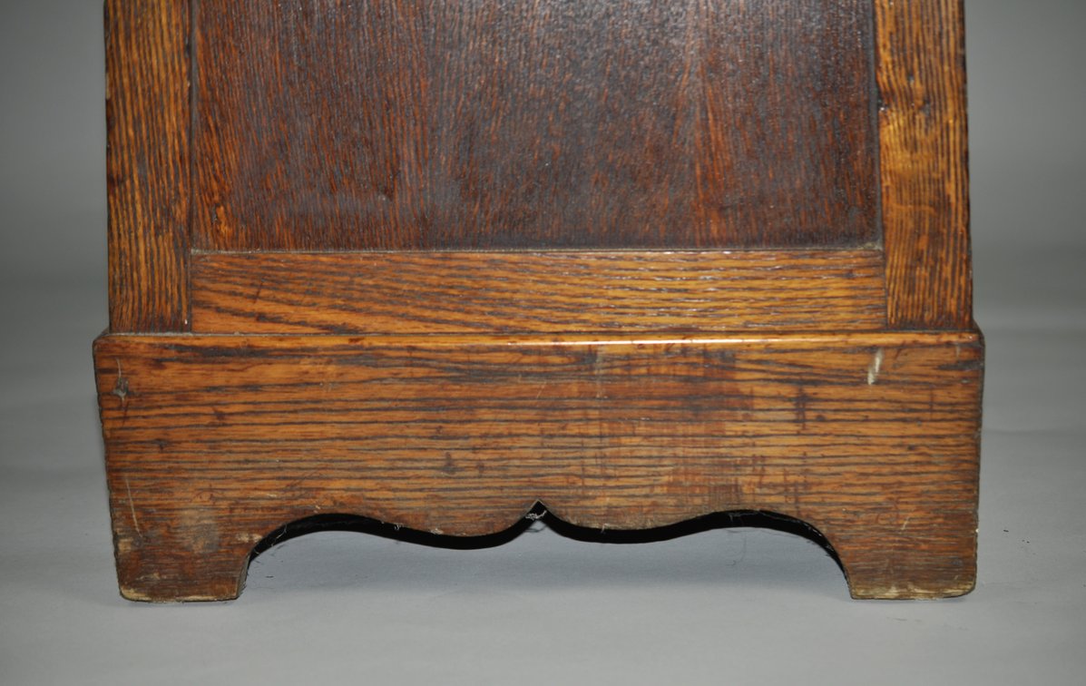Antique Oak Church Offering/Alms Box Stand, photo 22 of 22