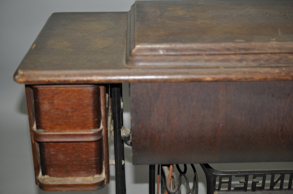 Singer No. 66 Treadle Sewing Machine & Cabinet, photo 17 of 42