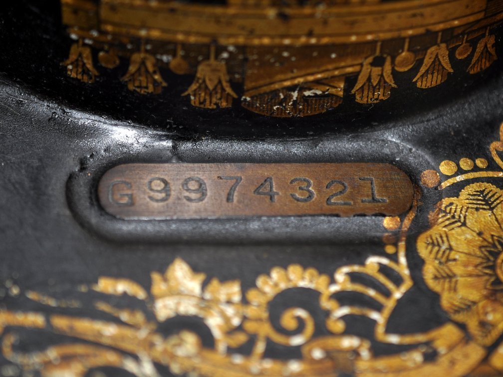 Singer No. 66 Treadle Sewing Machine & Cabinet, photo 27 of 42