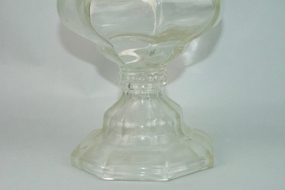 Vintage Brass Porcelain & Glass Lamp Collection, photo 27 of 32