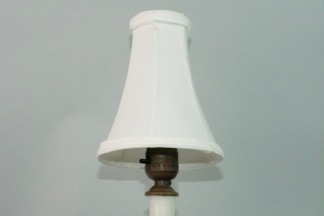 Vintage Brass Porcelain & Glass Lamp Collection, photo 15 of 32
