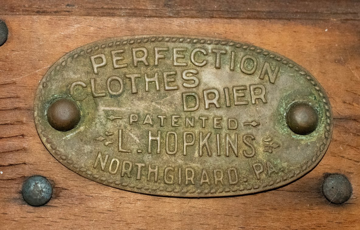 Antique Perfection Clothes Drier By L. Hopkins, photo 6 of 12