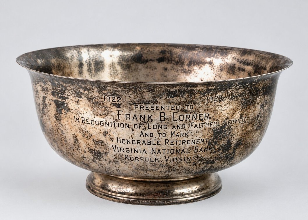 Paul Revere 1768 Reproduction Fisher Sterling Bowl, photo 2 of 10