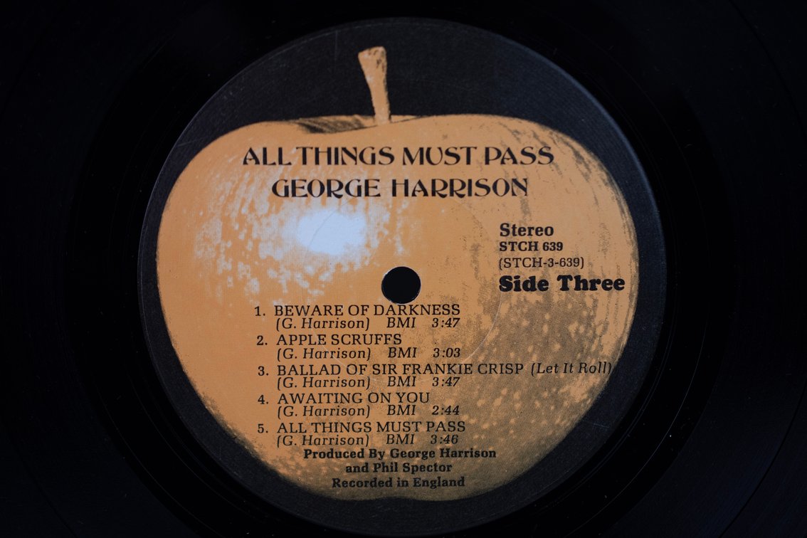 George Harrison All Things Must Pass Apple Vinyl 3-LP, photo 11 of 24
