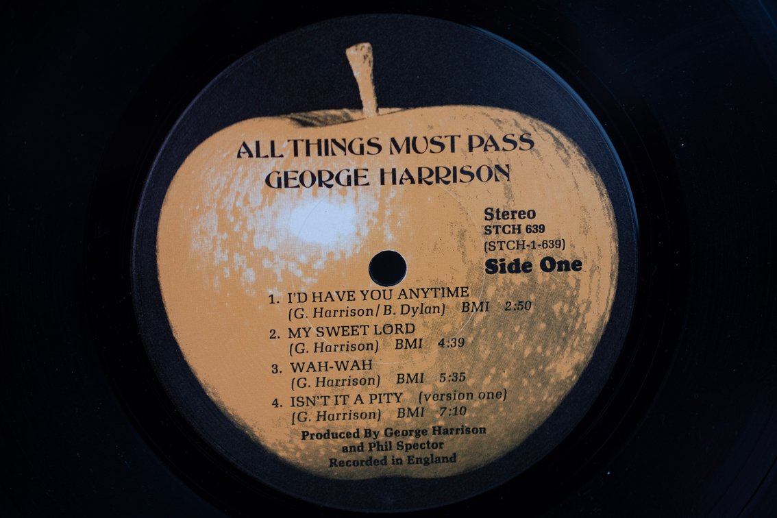 George Harrison All Things Must Pass Apple Vinyl 3-LP, photo 16 of 24