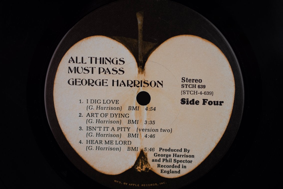 George Harrison All Things Must Pass Apple Vinyl 3-LP, photo 9 of 24