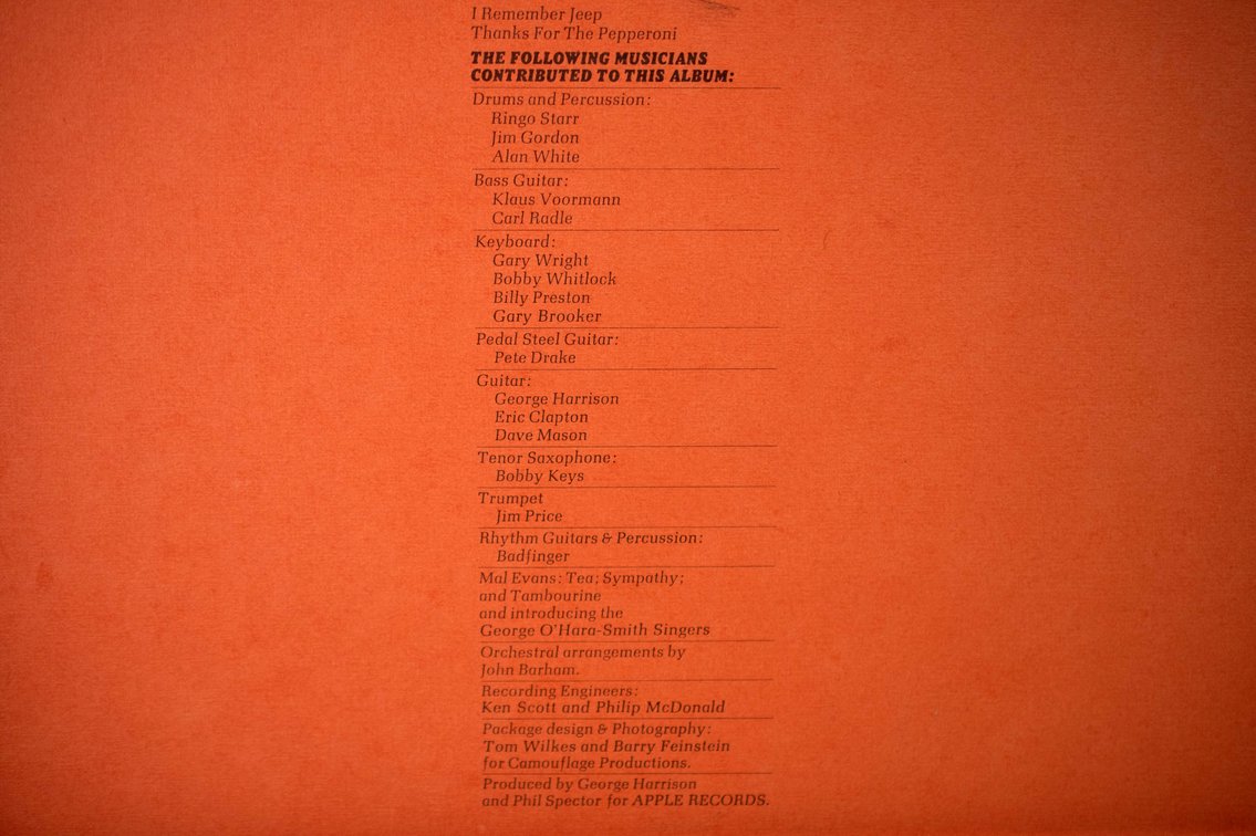 George Harrison All Things Must Pass Apple Vinyl 3-LP, photo 6 of 24