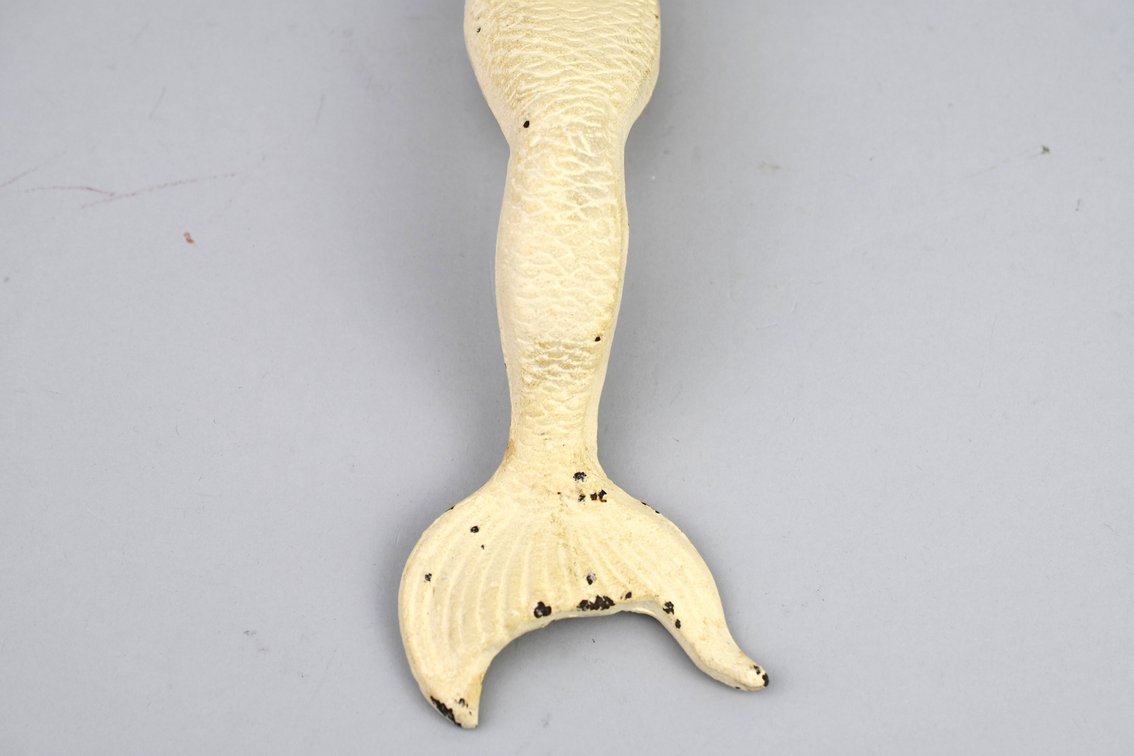 Cast Iron Mermaid Shelf Sitter Figurines, photo 7 of 9