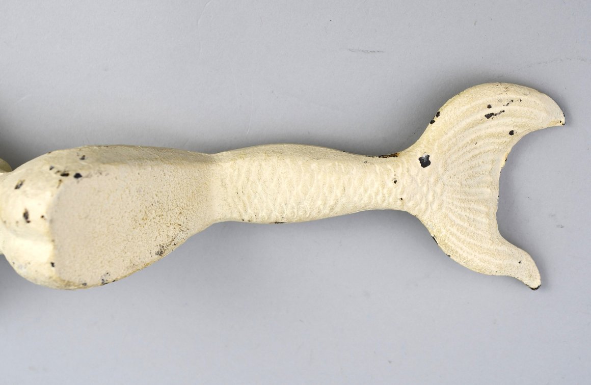 Cast Iron Mermaid Shelf Sitter Figurines, photo 9 of 9
