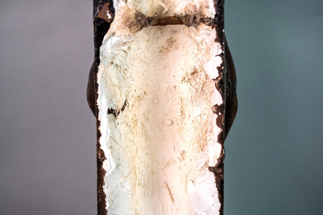 Baroque Style Winged Cherub Plaster Sculpture, photo 11 of 12