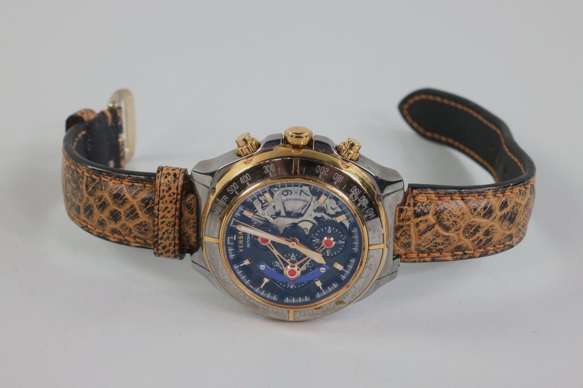 Versace DV One Skeleton Chronograph Limited Edition Watch 464/500, photo 12 of 20