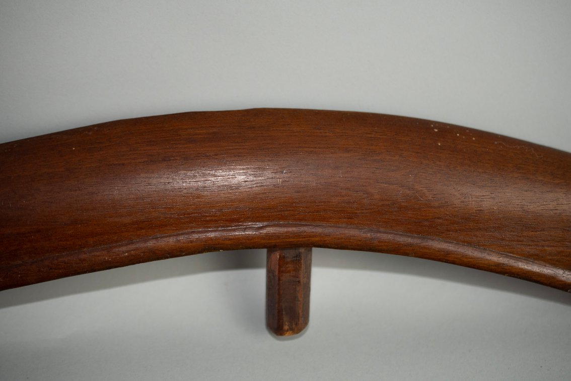 Carved Wooden Eagle Cresting Rail Pediment, photo 5 of 10