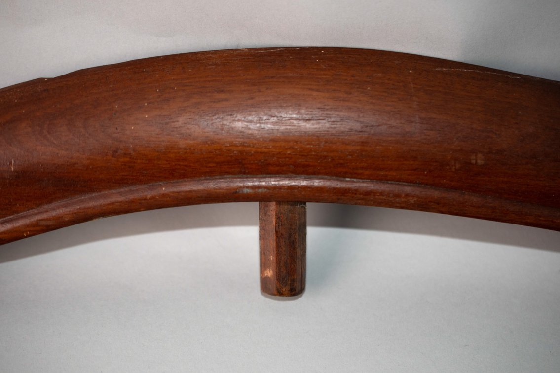 Carved Wooden Eagle Cresting Rail Pediment, photo 3 of 10