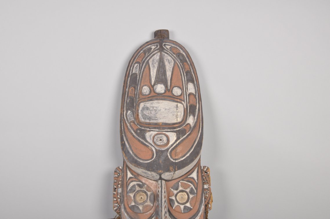 Papua New Guinea Ceremonial Gable Mask, photo 4 of 6