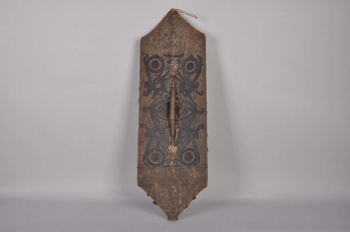 Dayak War Shield Island of Borneo 19th/20th Century, photo 6 of 6
