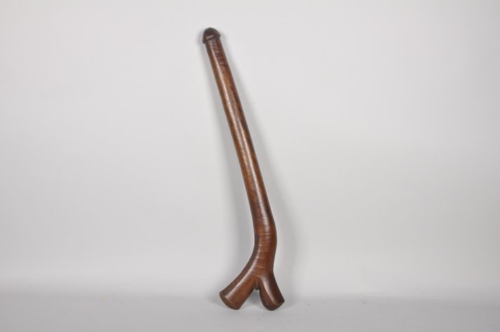 Fijian Wood Spur-Headed Kiakavo War Club