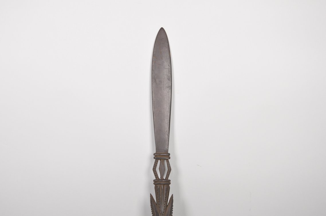 Wood Carved Pudding Knife, photo 5 of 9