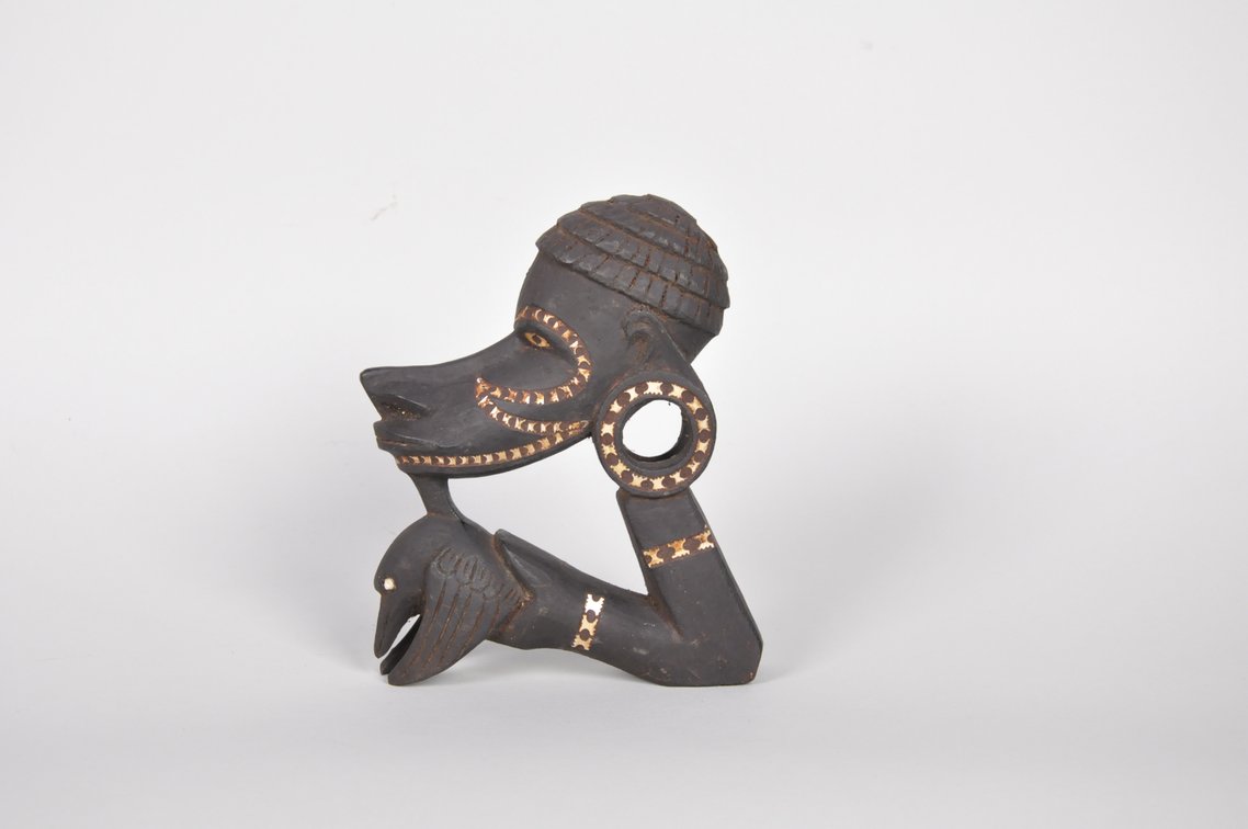 Solomon Islands War Canoe Prow Tiola Mana Figure,  Nguzunguzu,, photo 4 of 11