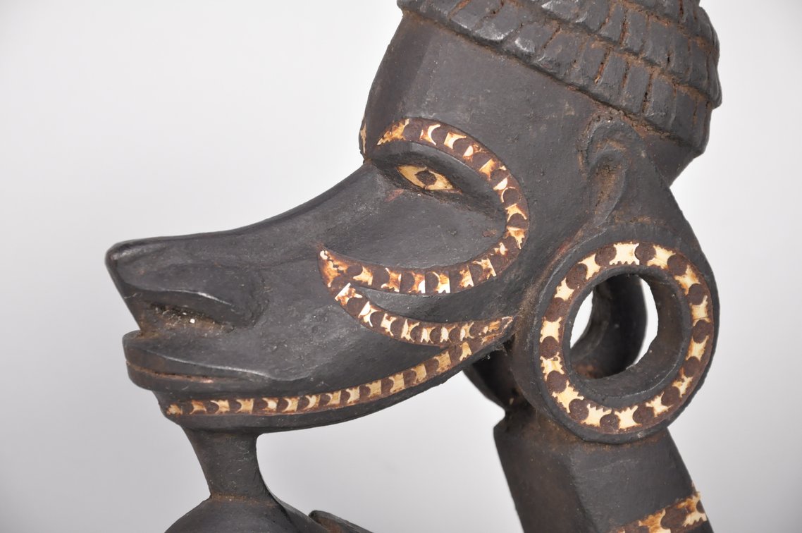 Solomon Islands War Canoe Prow Tiola Mana Figure,  Nguzunguzu,, photo 11 of 11