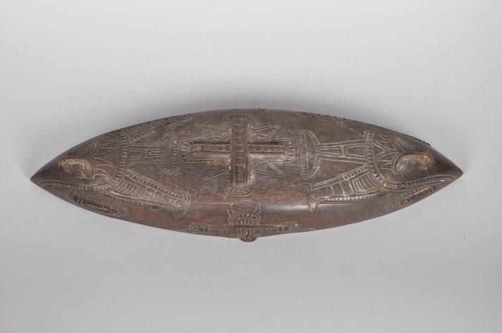 Siassi Carved Clan Bowl, Papua New Guinea
