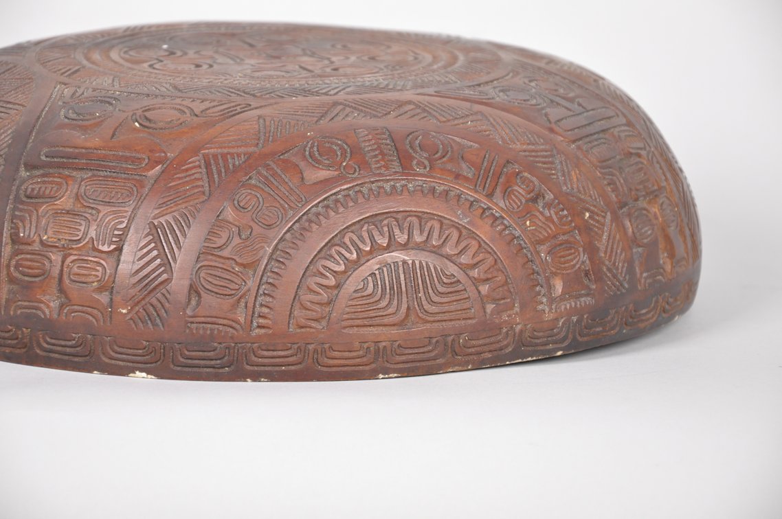 Marquesan Hand Carved Wood Bowl, photo 4 of 7
