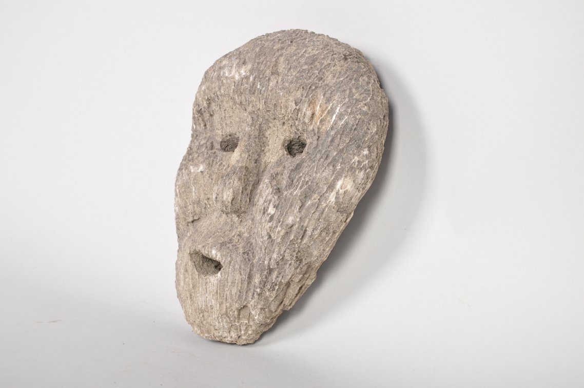 Atoni Meto Coral Funeral Mask, Timor Indonesia, photo 8 of 11