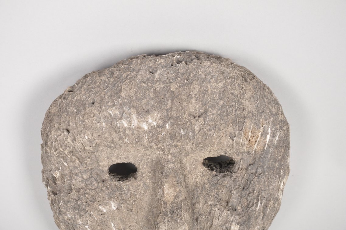 Atoni Meto Coral Funeral Mask, Timor Indonesia, photo 9 of 11
