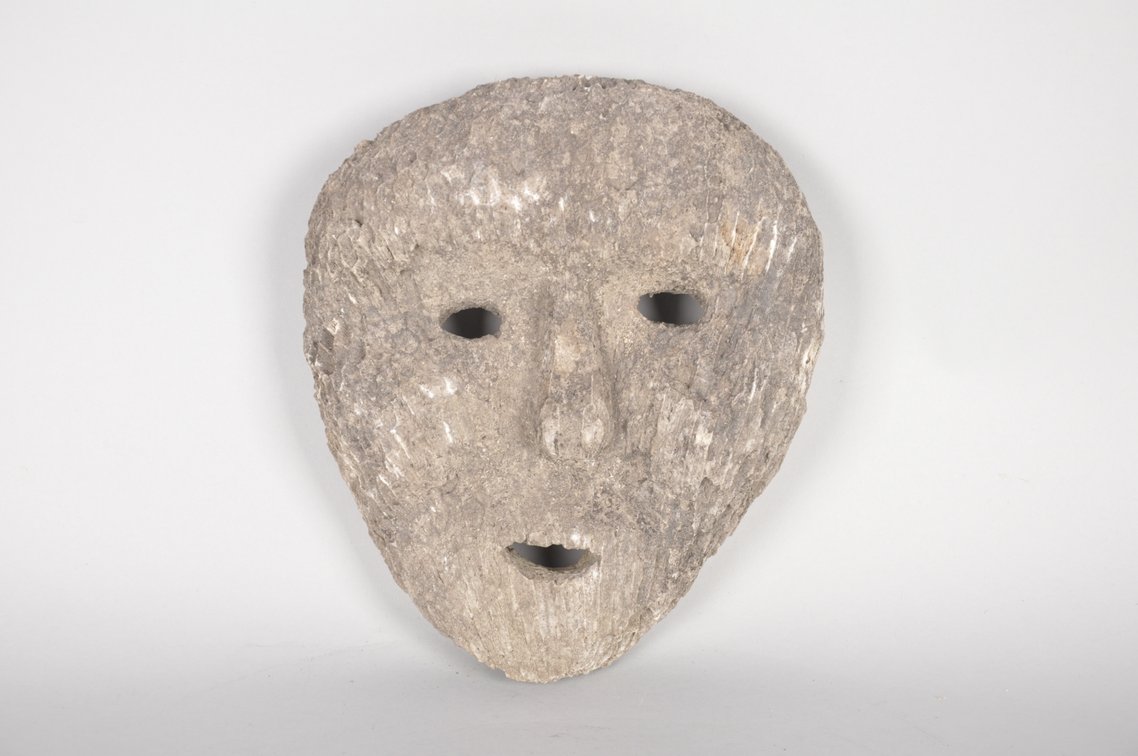 Atoni Meto Coral Funeral Mask, Timor Indonesia, photo 3 of 11