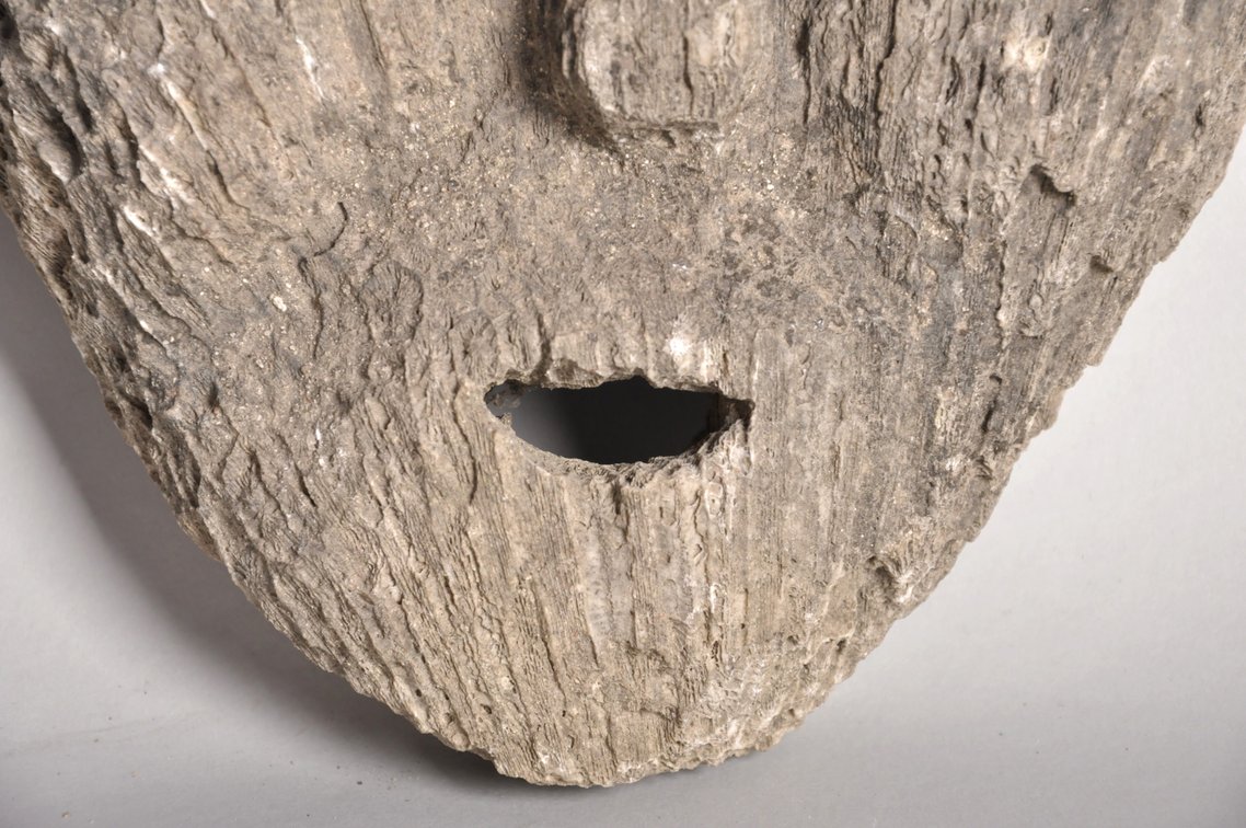 Atoni Meto Coral Funeral Mask, Timor Indonesia, photo 5 of 11