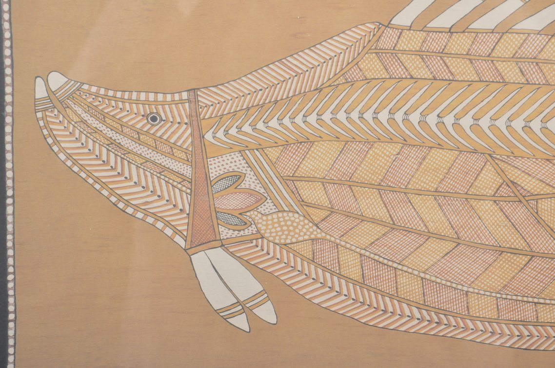 Milaybuma The Barramundi by Roslyn Ann Kemp and Small Bark Art, photo 6 of 15