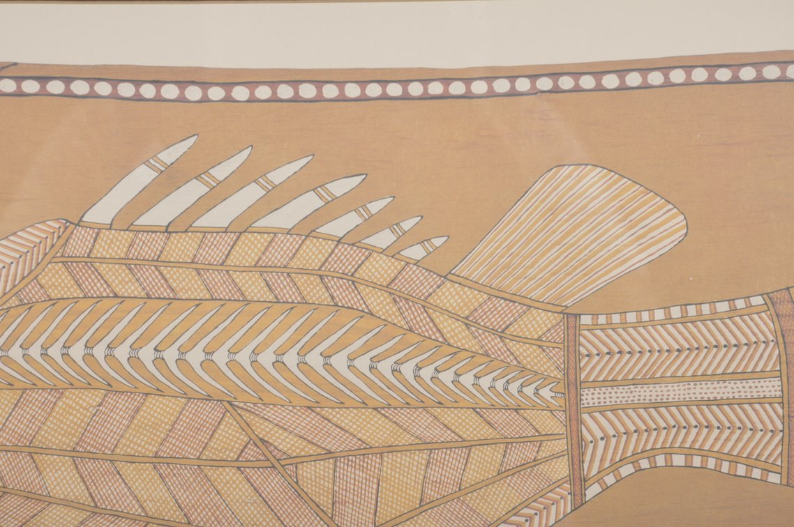 Milaybuma The Barramundi by Roslyn Ann Kemp and Small Bark Art, photo 7 of 15