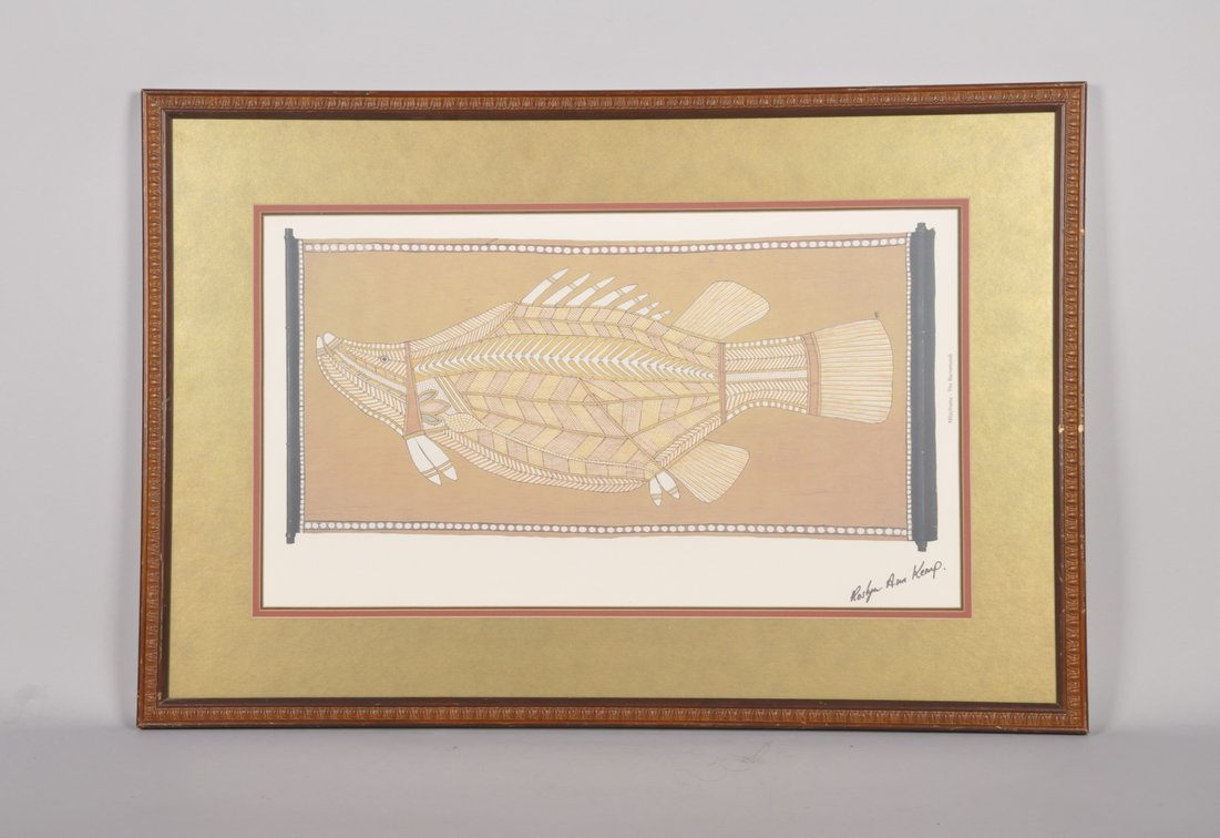 Milaybuma The Barramundi by Roslyn Ann Kemp and Small Bark Art, photo 3 of 15