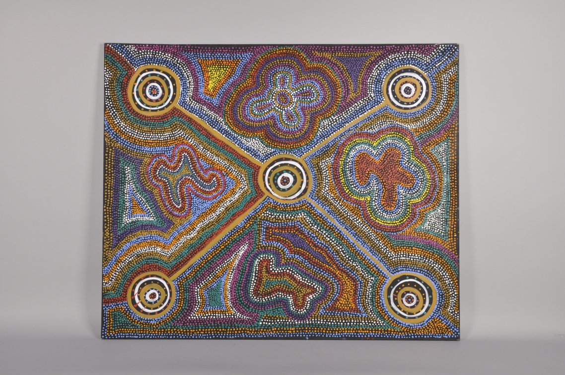 Paddy, Kunmanara, Australia Aboriginal Dot Painting, photo 2 of 9