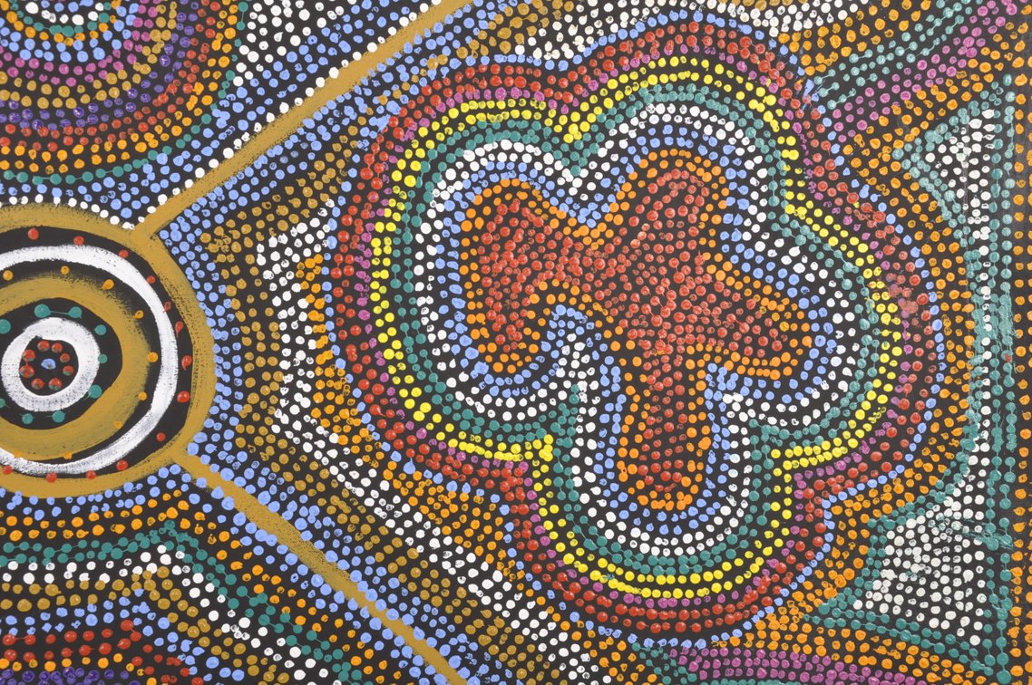 Paddy, Kunmanara, Australia Aboriginal Dot Painting, photo 9 of 9