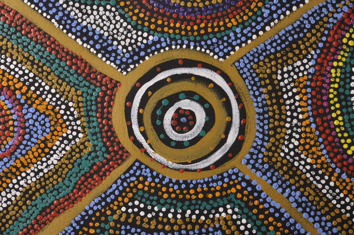Paddy, Kunmanara, Australia Aboriginal Dot Painting, photo 4 of 9