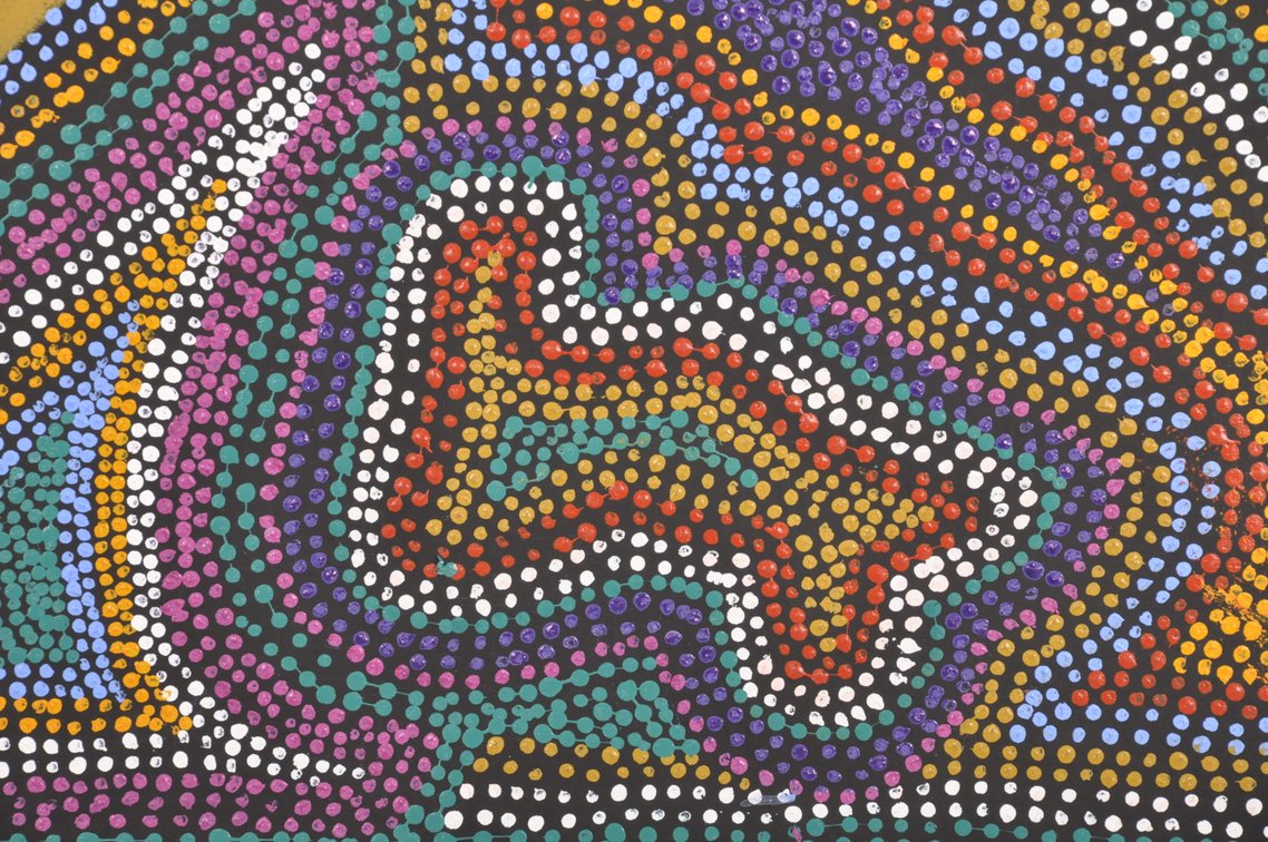 Paddy, Kunmanara, Australia Aboriginal Dot Painting, photo 5 of 9