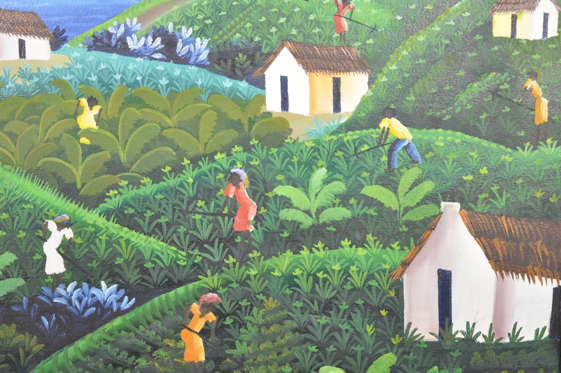 Janet Sanon, Haitian Village Scene, photo 6 of 10