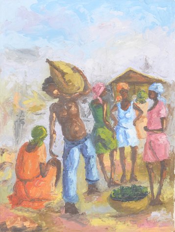 Wilfrid Louis, Haitian Figures 