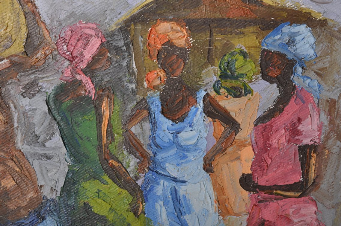Wilfrid Louis, Haitian Figures , photo 5 of 8