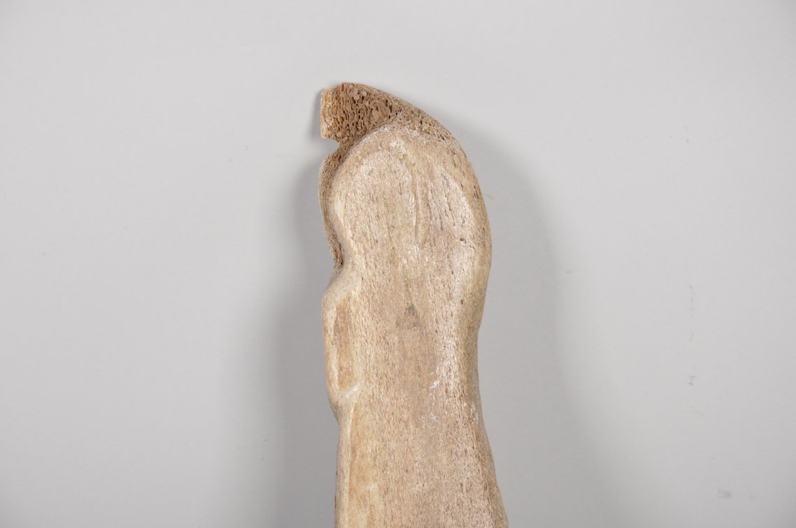 Inuit Whale Bone Carved Eskimo Sculpture, photo 6 of 12