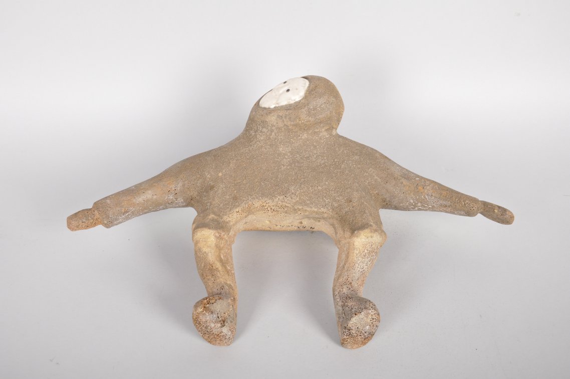 Inuit Whale Bone Carved Eskimo Sculpture, photo 4 of 11