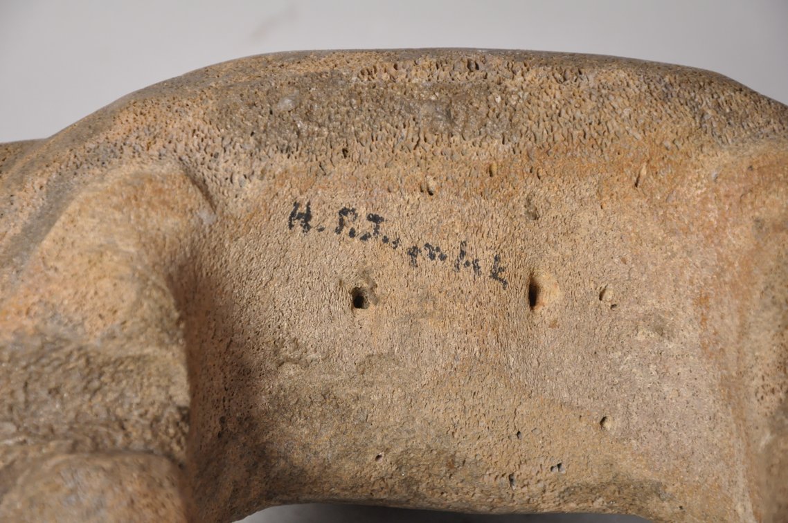 Inuit Whale Bone Carved Eskimo Sculpture, photo 11 of 11