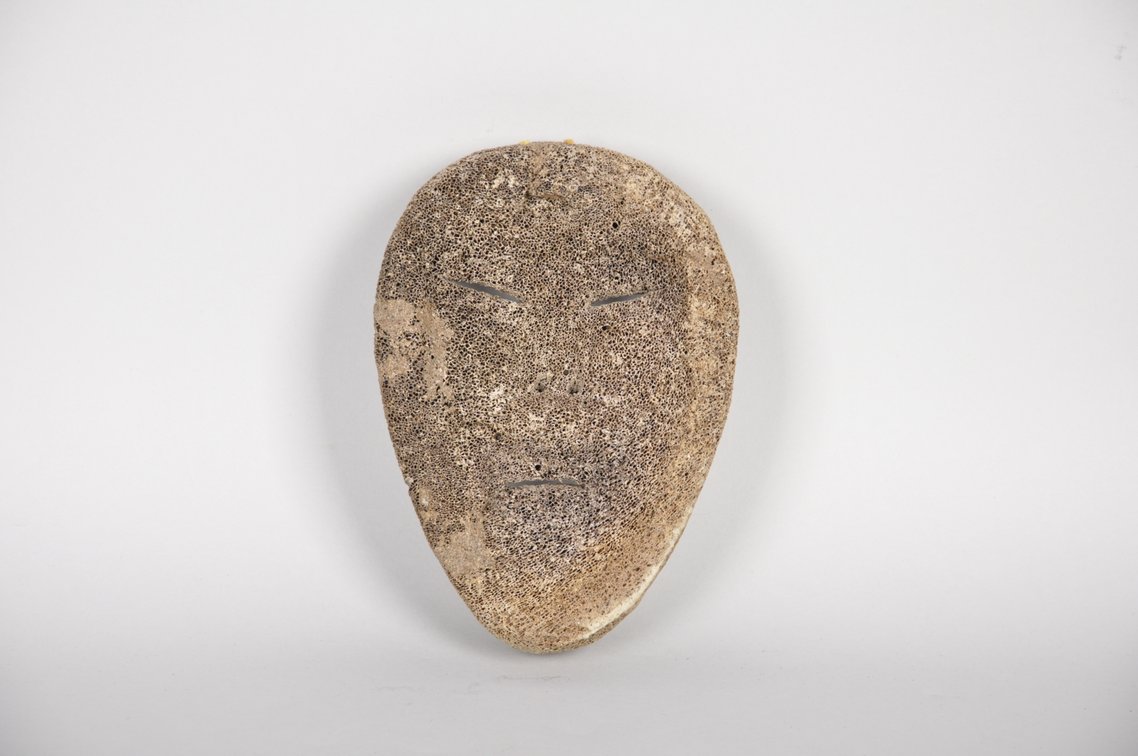 Pacific North West Alaskan Inuit Bone Mask, photo 6 of 8