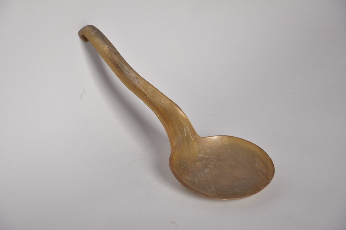 Native American Horn Carved Spoon, photo 3 of 7