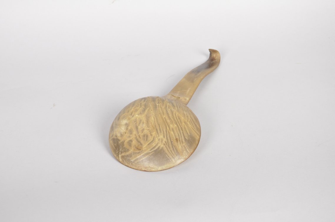 Native American Horn Carved Spoon, photo 7 of 7