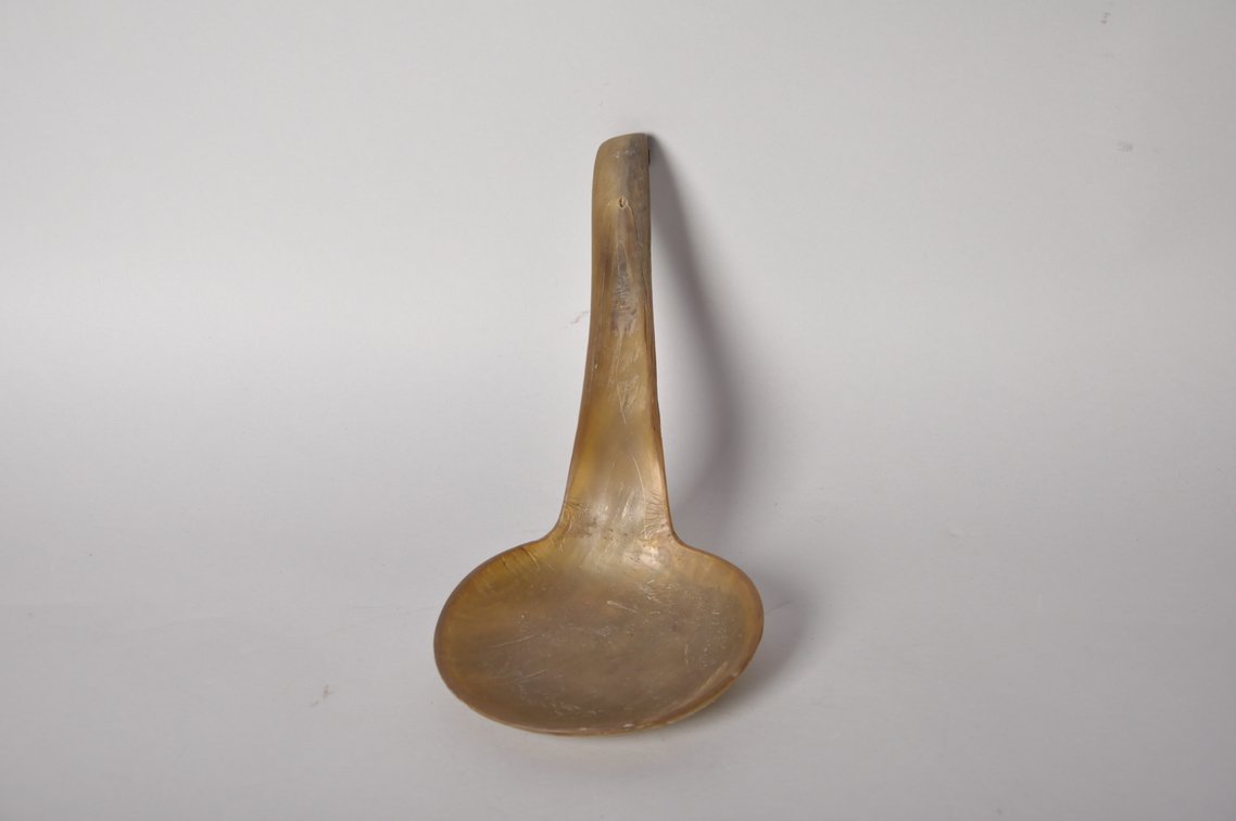 Native American Horn Carved Spoon, photo 2 of 7