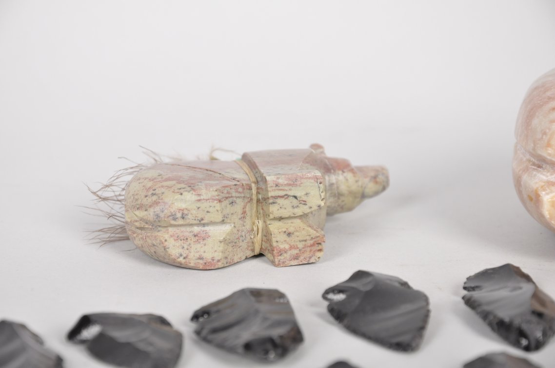 Native American Arrowheads and Zuni Carved Bears, photo 12 of 12