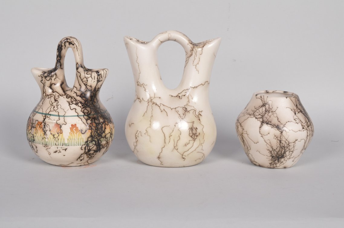 Horse Hair Wedding Vases and Pot, photo 2 of 6