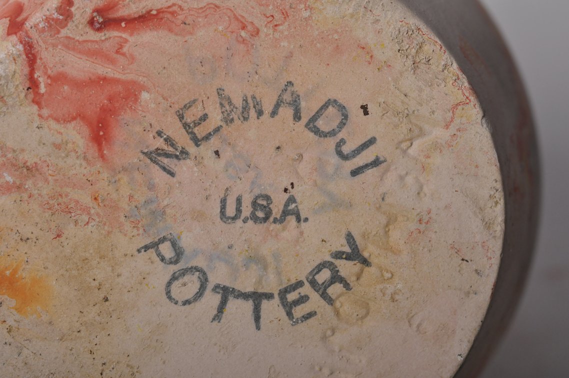 Five Nemadji Pottery Vases, photo 5 of 7
